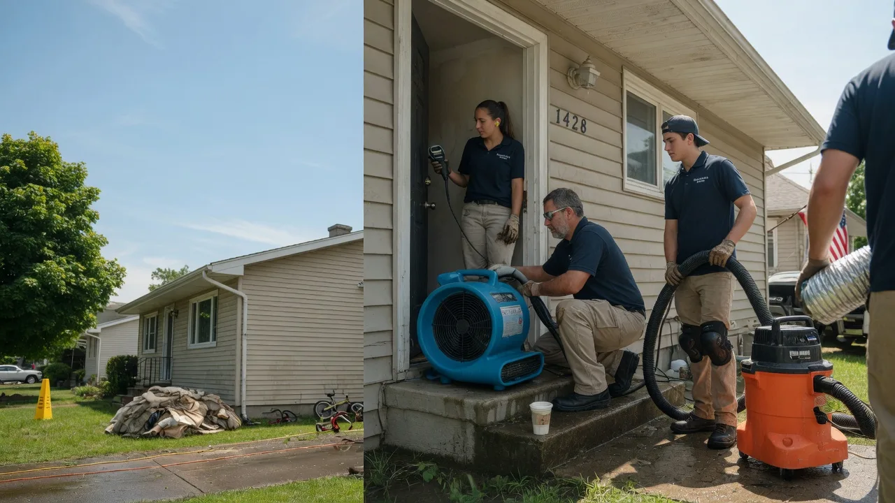 Water Damage Restoration in Sidman, PA near me